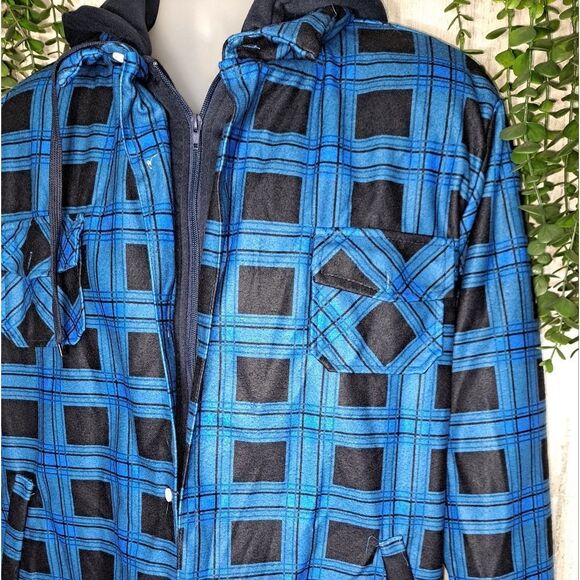 NWOT Full Lined Zip Up Hooded Jacket - Picture 8 of 8